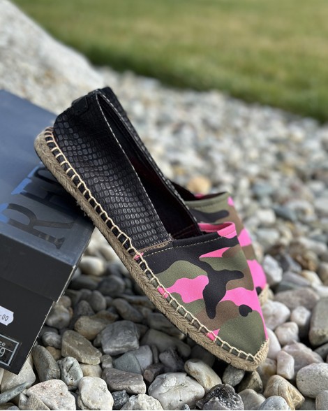 Espadrilky dámské Replay HAYS maskáčové